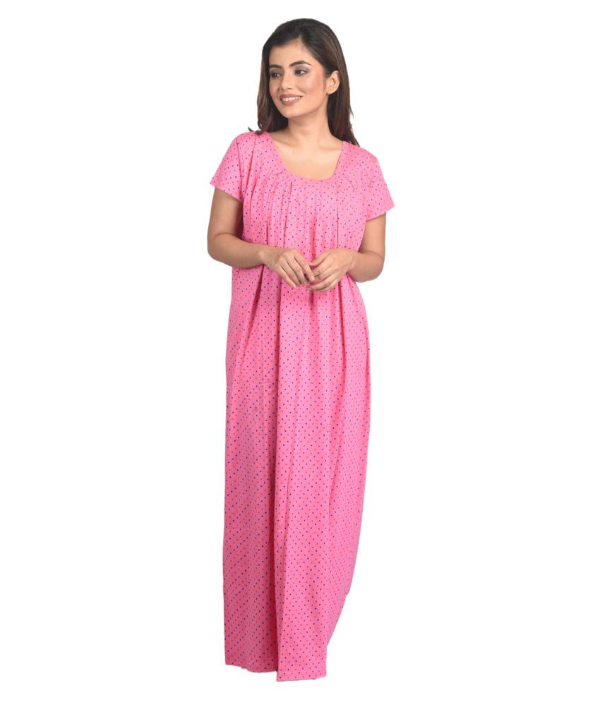     			PIYALI'S CREATION WOMEN'S Cotton Nighty & Night Gowns - Multi Color