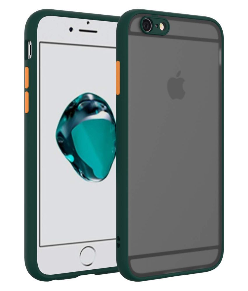 Apple Iphone Se Shock Proof Case Gemesha Green Smoke Matte Back Cover Plain Back Covers Online At Low Prices Snapdeal India