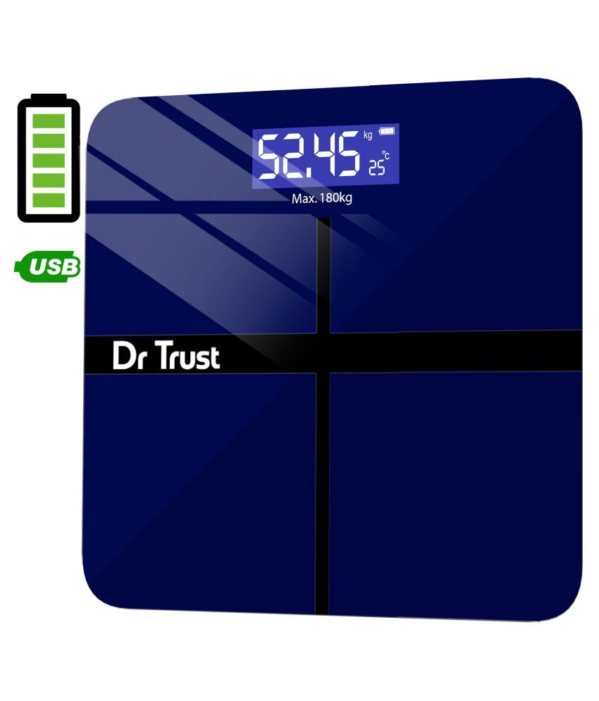 Dr. Trust (USA) Executive Rechargeable Digital Weighing Scale Machine