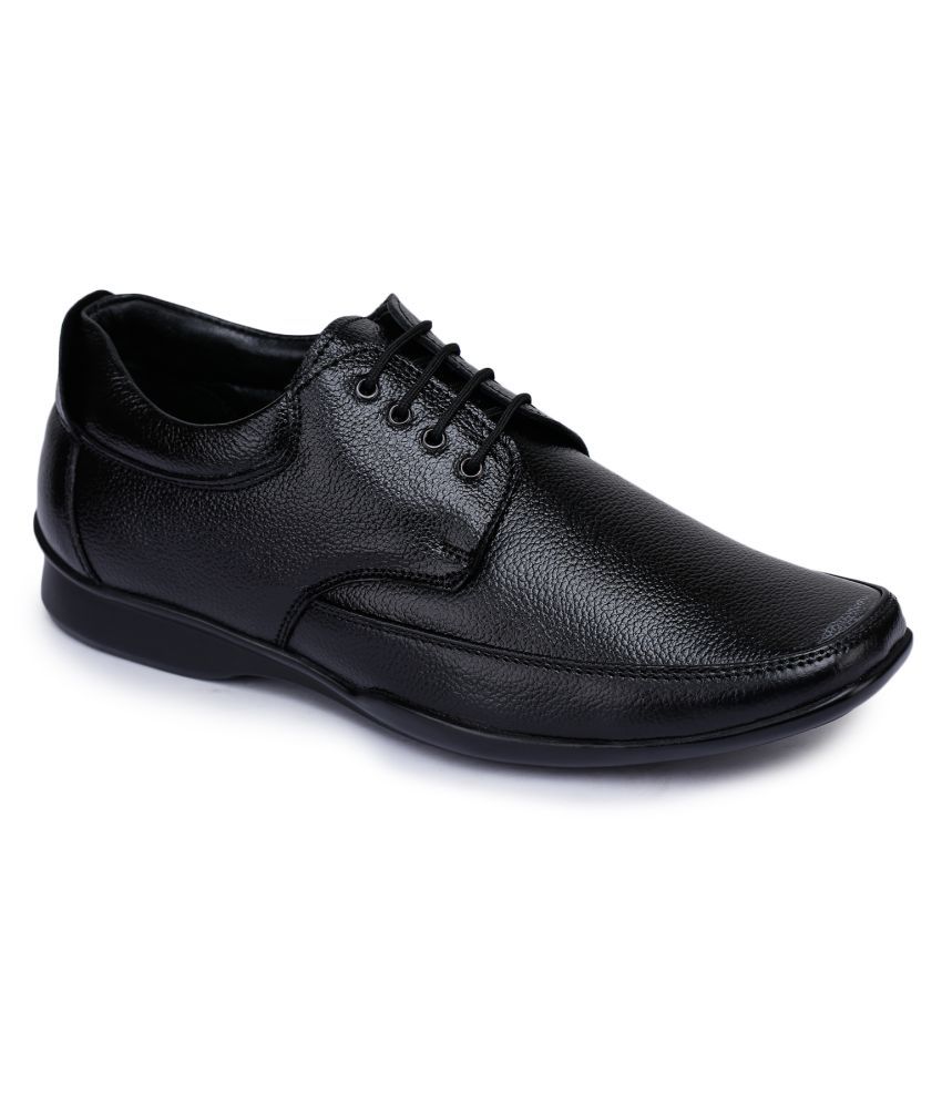     			Fortune By Liberty - Black Men's Derby Formal Shoes