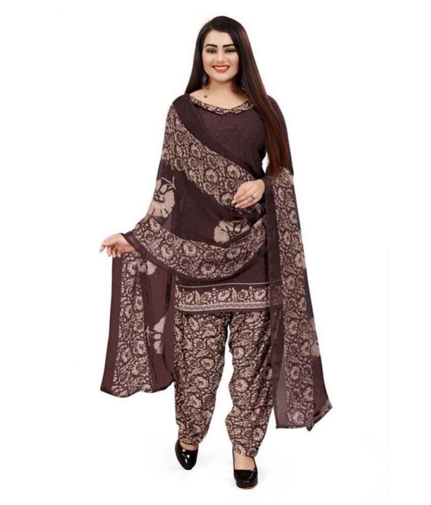 crepe gown india