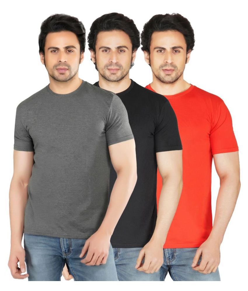 Style Valley 100 Percent Cotton Multi Solids T Shirt Buy Style Valley 100 Percent Cotton Multi Solids T Shirt Online At Low Price Snapdeal Com