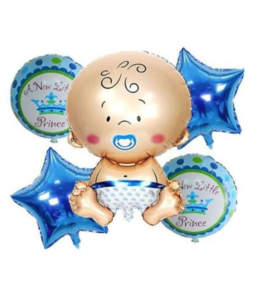     			Blooms mall Baby boy shape Balloons