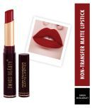 Swiss Beauty Waterproof, Non-Transfer Lipstick (Siren In Scarlet), 2gm