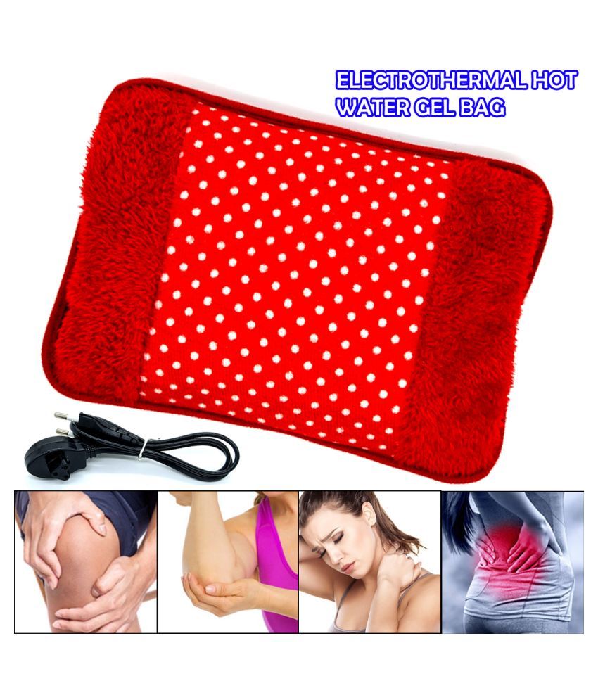 SD Electric Hot Water Gel Heating Pad Heat Pouch Hot Pad Soft Far