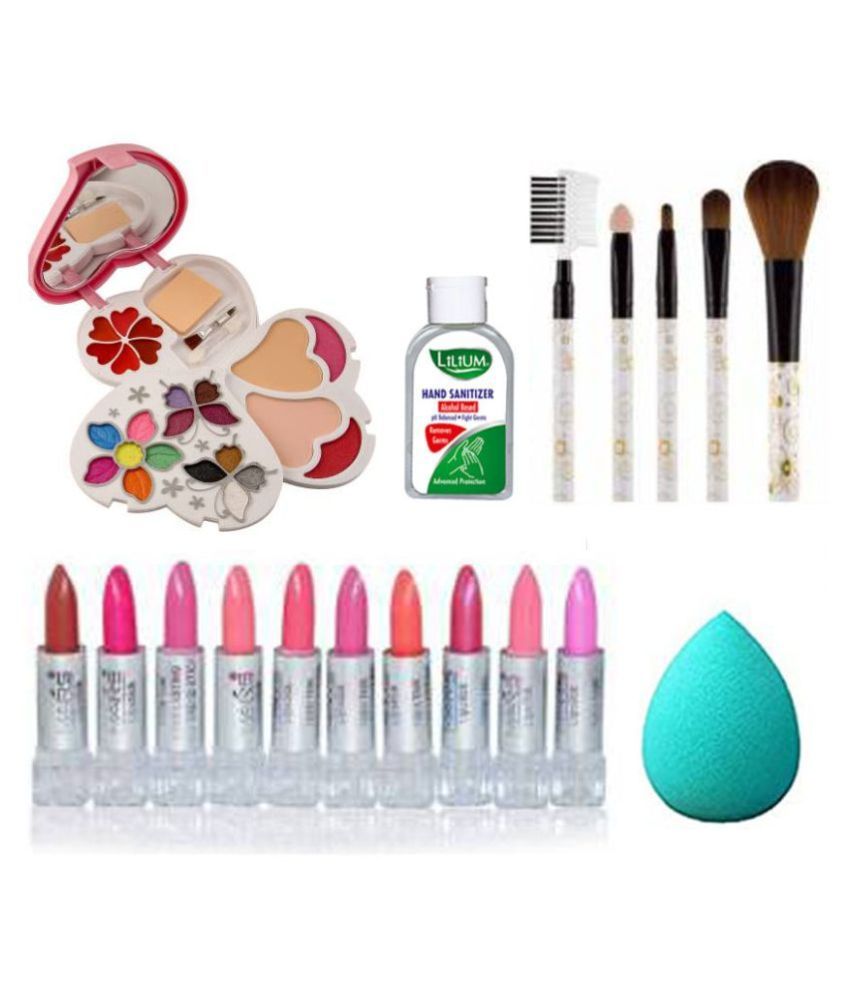 Adbeni Combo All Day Use Makeup Combo, Pack of 18, (GC1394) Makeup