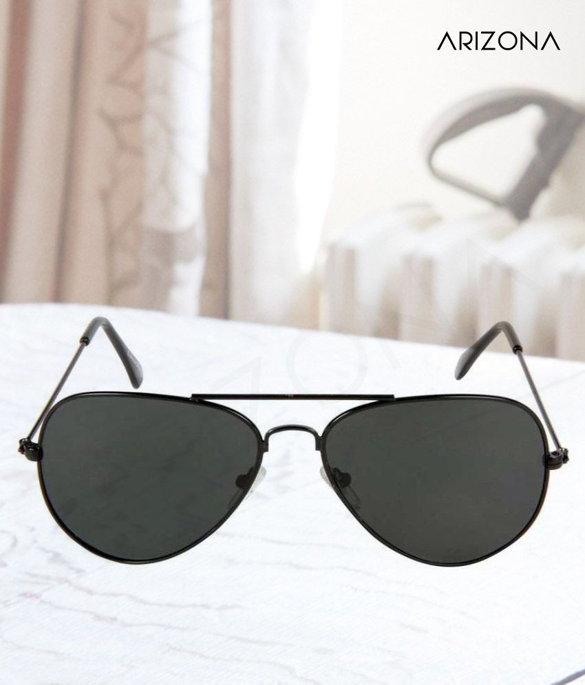 Arizona Sunglasses Black Pilot Sunglasses ( SDMC31 ) Buy Arizona Sunglasses Black Pilot