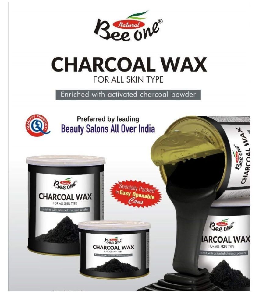 Bee One Hot Wax CHARCOAL MILKY WAX 800 g Buy Bee One Hot Wax CHARCOAL
