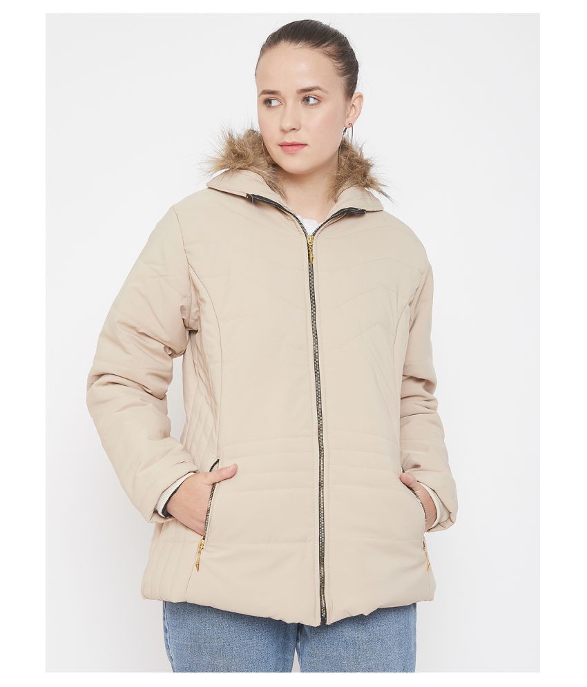 Buy EBABES Acrylic Tan Parka Jackets Online at Best Prices in India ...