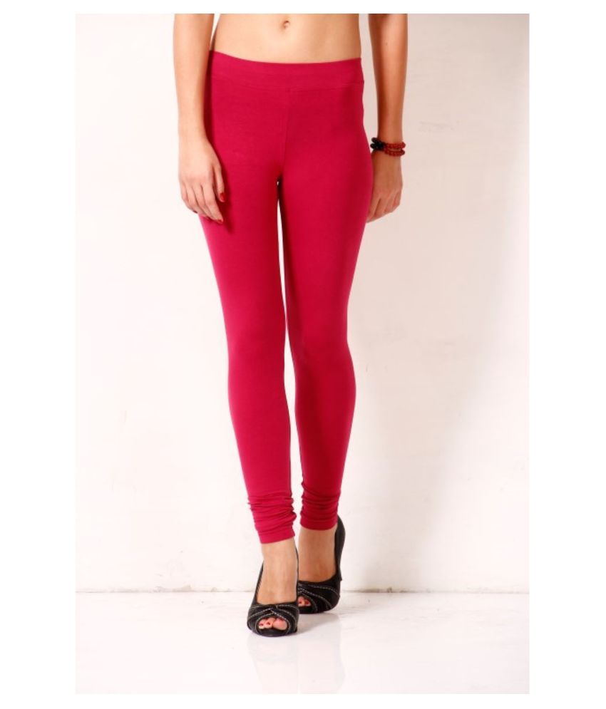 red lycra tights
