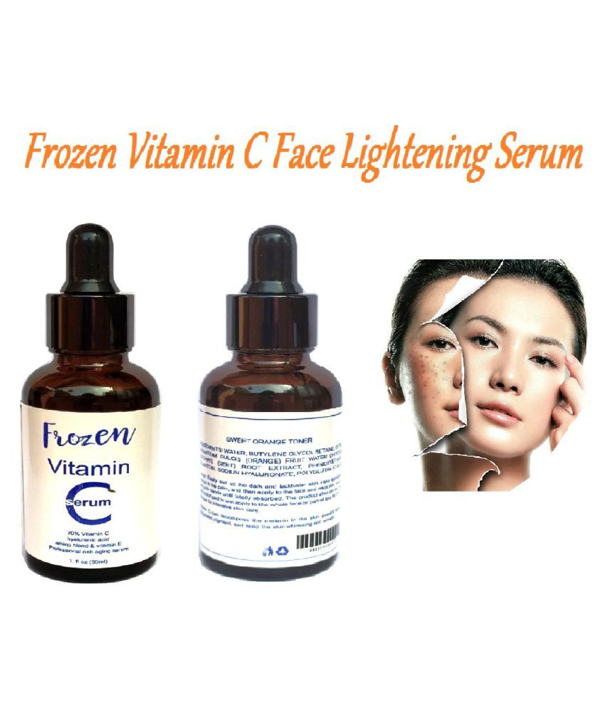 Frozen Vitamin C Fairness Beauty Booster Skin Whitening & Even Skin Tone Face Serum 30 mL Buy