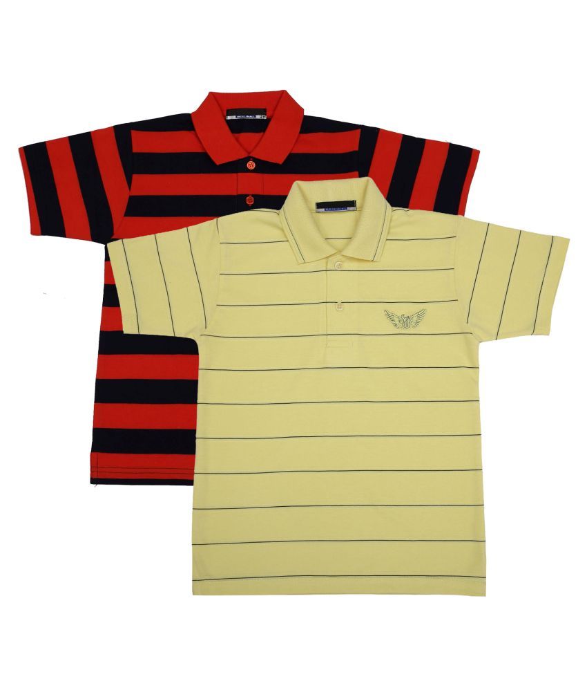     			NeuVin Cotton Polo Tshirts for Boys