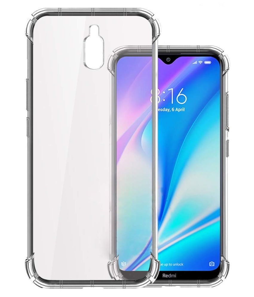     			Xiaomi Redmi 8A Dual Shock Proof Case Kosher Traders - Transparent Premium Transparent Case