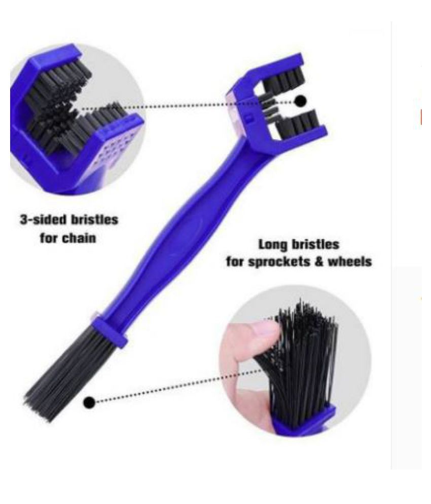 brush for cleaning bike chain