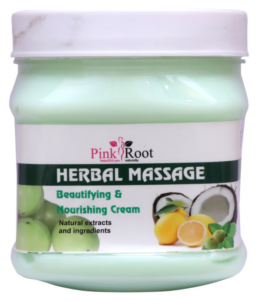 Pink Root Herbal Massage Cream Gm With Fem Diamond Bleach Day Cream