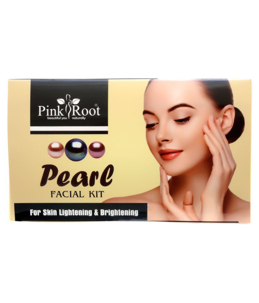 Pink Root Pearl Facial Kit With Fem Gold Bleach Day Cream 50 Gm Pack Of