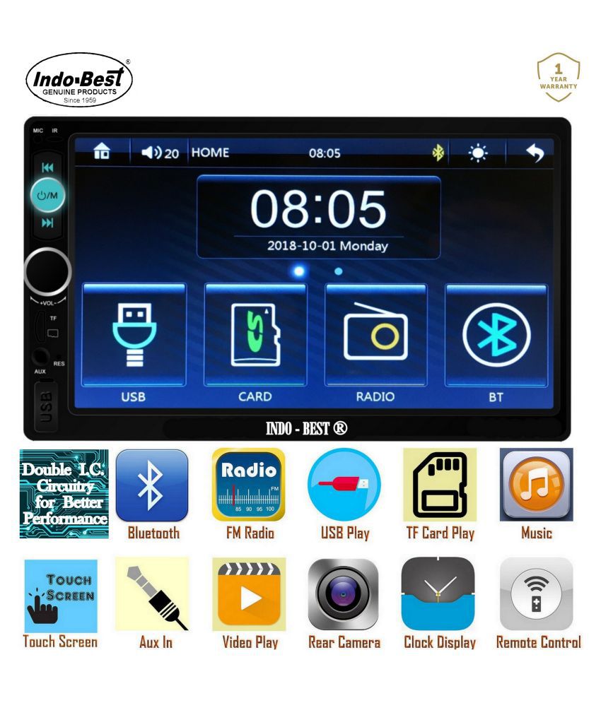 INDOBEST Double DIN Car Stereo Buy INDOBEST Double DIN Car Stereo