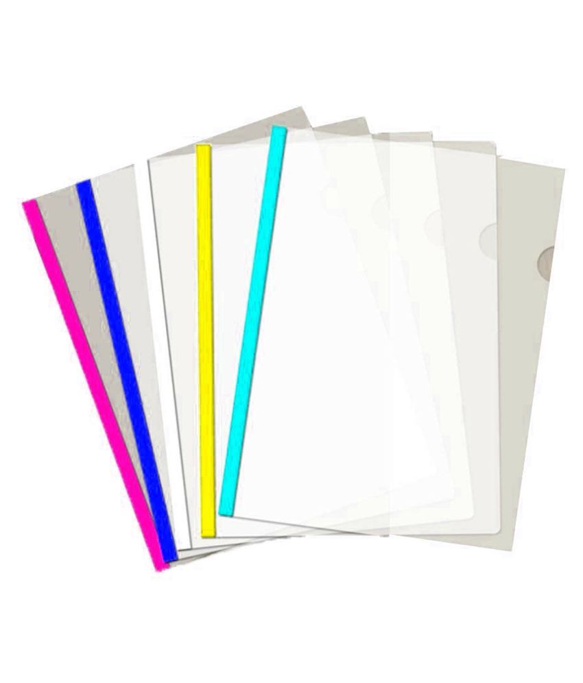 Kopila Polypropylene Sliding Plastic Bar Project File Folder for A4
