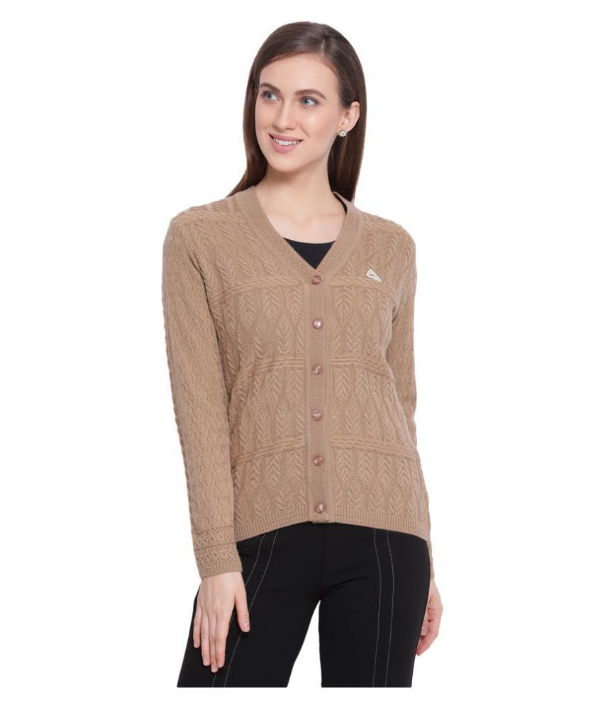 monte carlo women's button cardigan