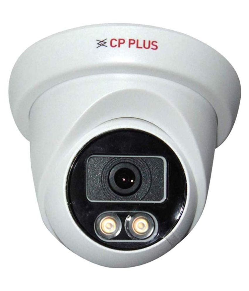 CP Plus 2.4 MP Dome Camera mm White Lens Case for All type of DVRs