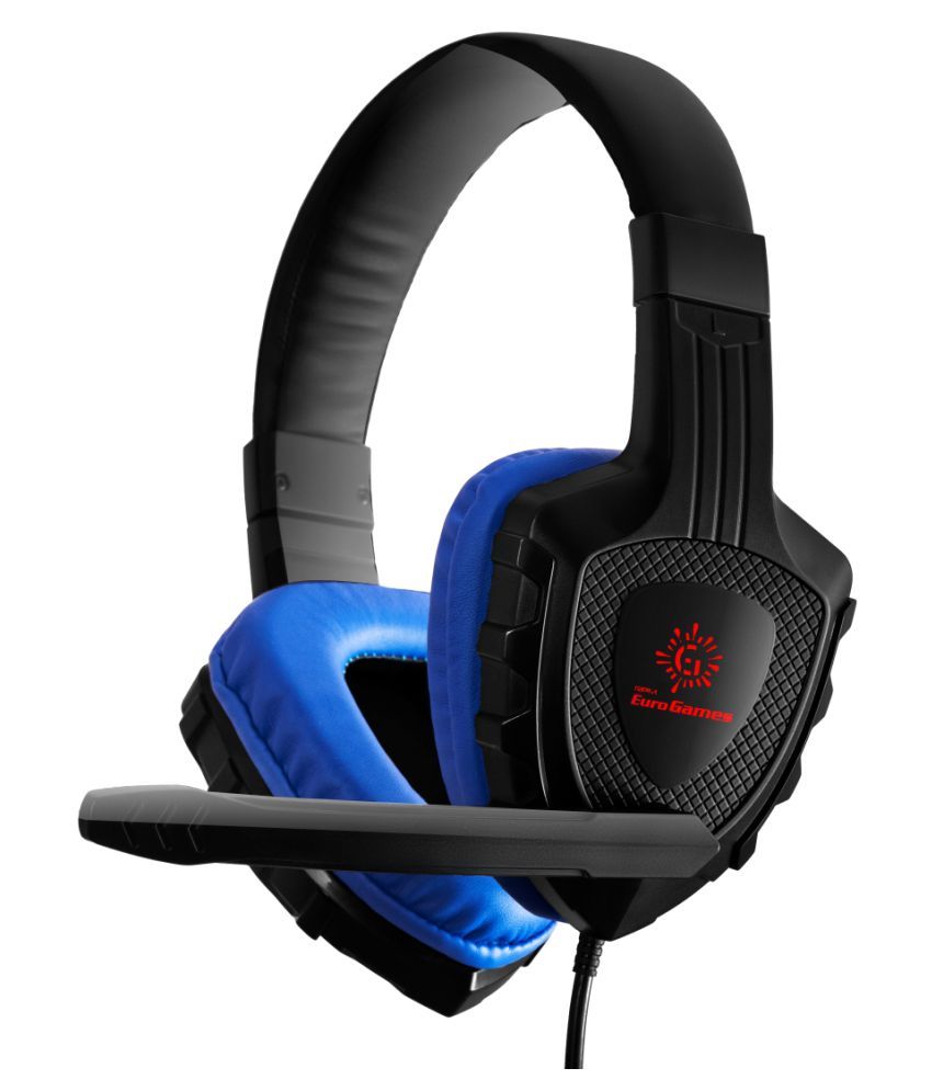 RPM Euro Games Premium Gaming Headphones Over Ear Wired With Mic ...