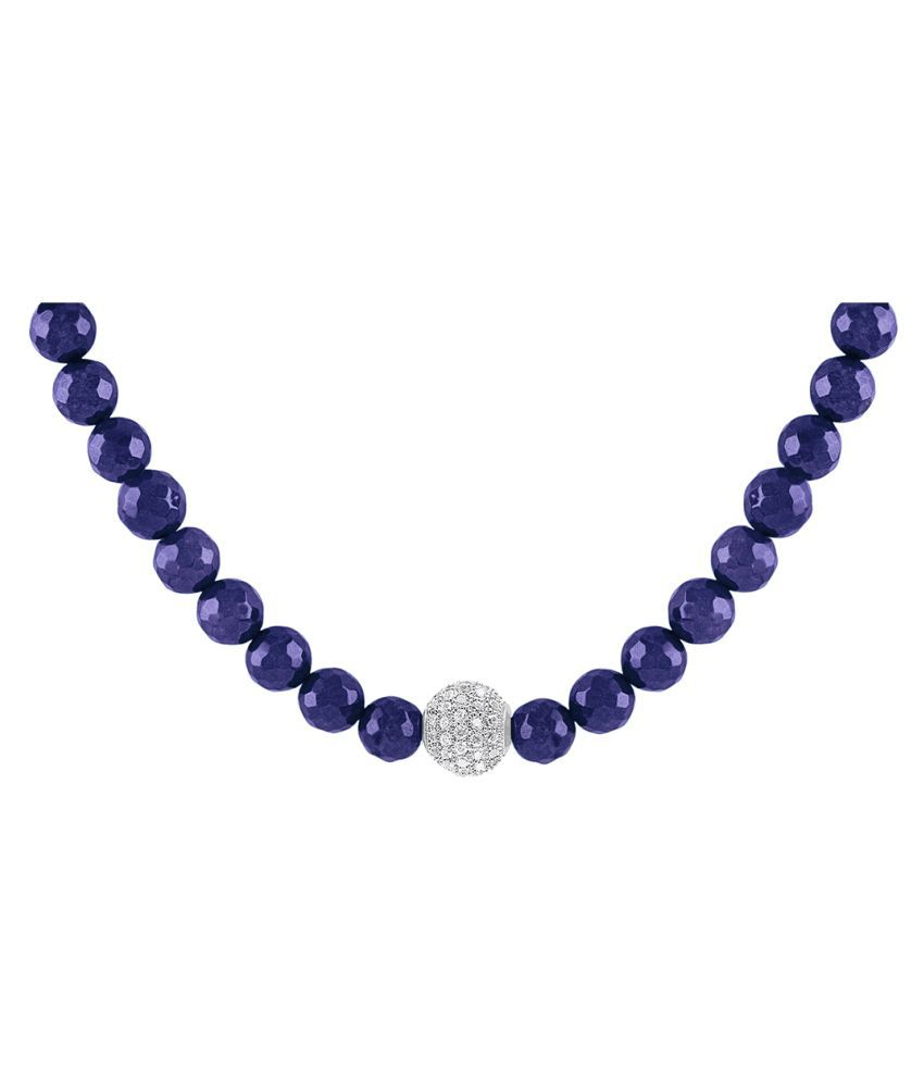     			JFL - Jewellery For Less Plastic Blue Princess Contemporary/Fashion None Necklace
