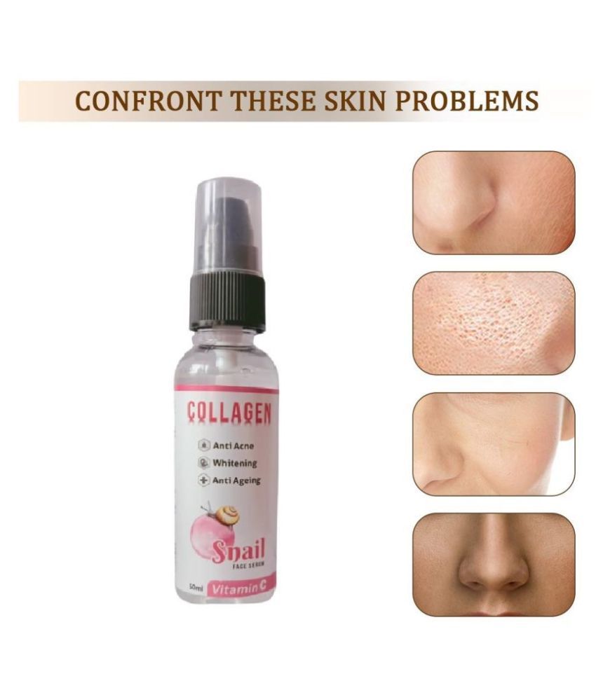 collagen snail face serum