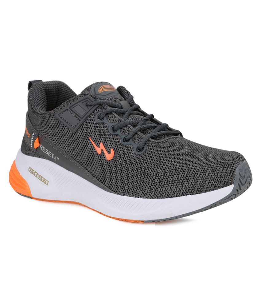     			Campus REFRESH PRO Gray Running Shoes