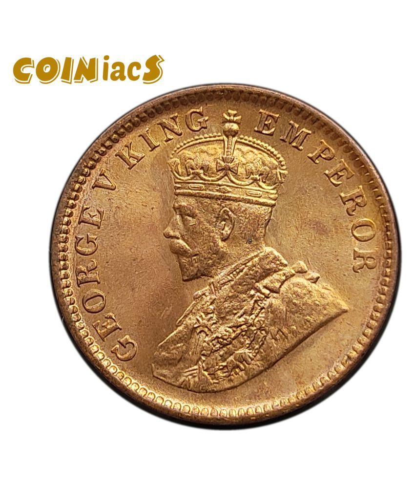     			Coiniacs - George V King & Emperor (1912-36) Bronze Coin 1 Numismatic Coins