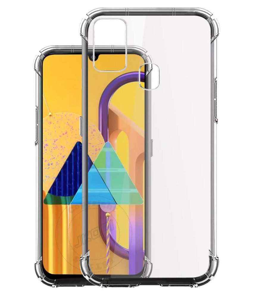     			Samsung Galaxy M21 Shock Proof Case Kosher Traders - Transparent Premium Transparent Case