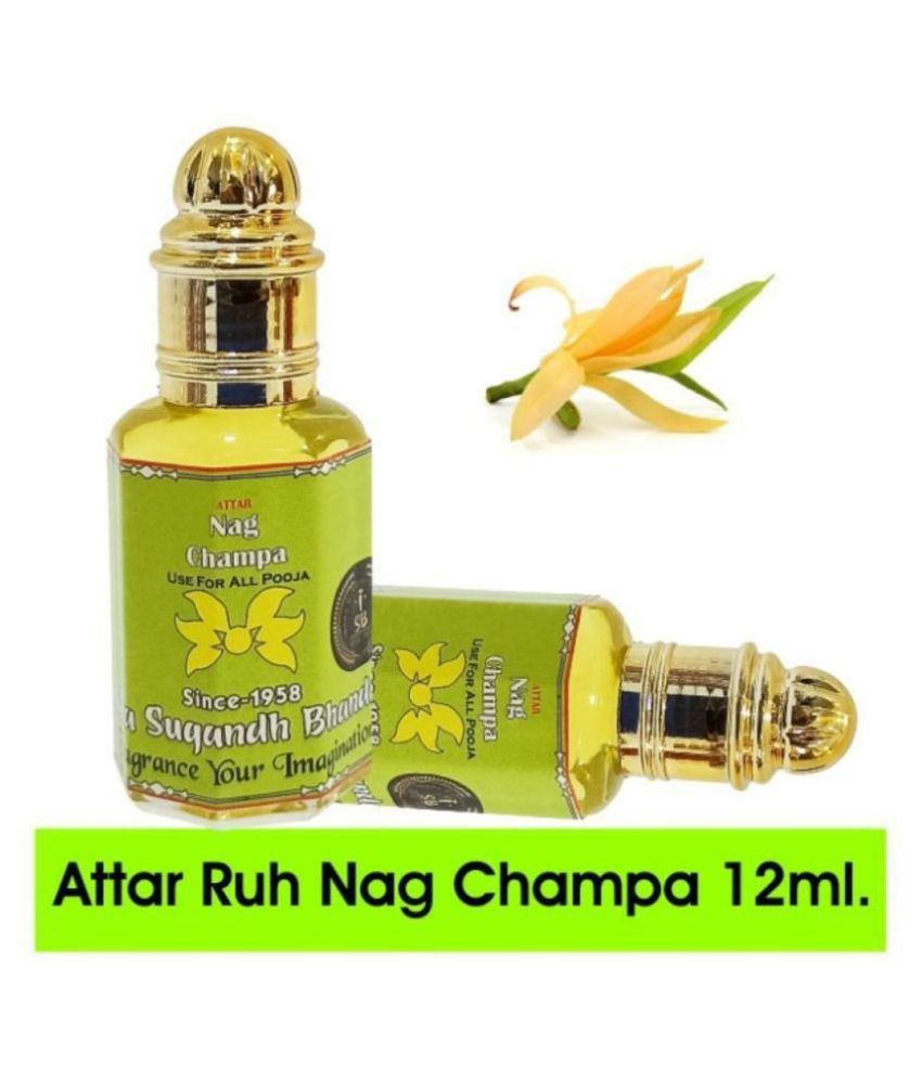     			INDRA SUGANDH BHANDAR - Nag Chmpa Perfume Pure Fragrance Attar For Men & Women 12ml Pack Of 1