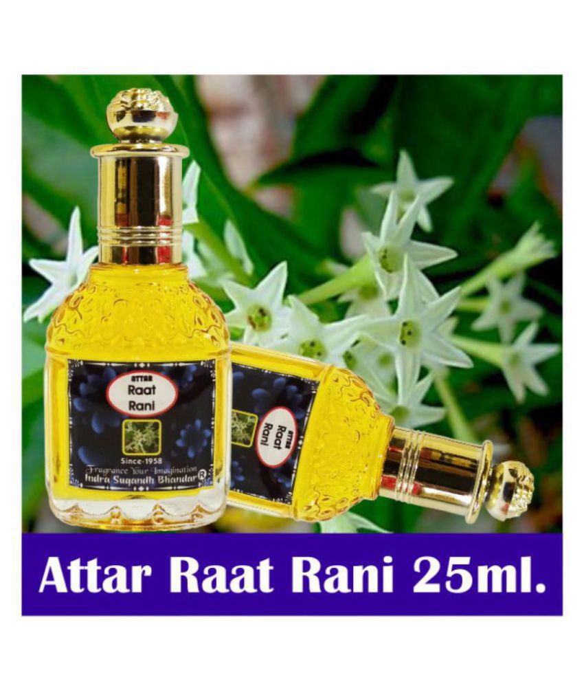     			INDRA SUGANDH BHANDAR - Raat Rani Fragrance of Night Queen Attar For Men & Women 25ml Pack Of 1