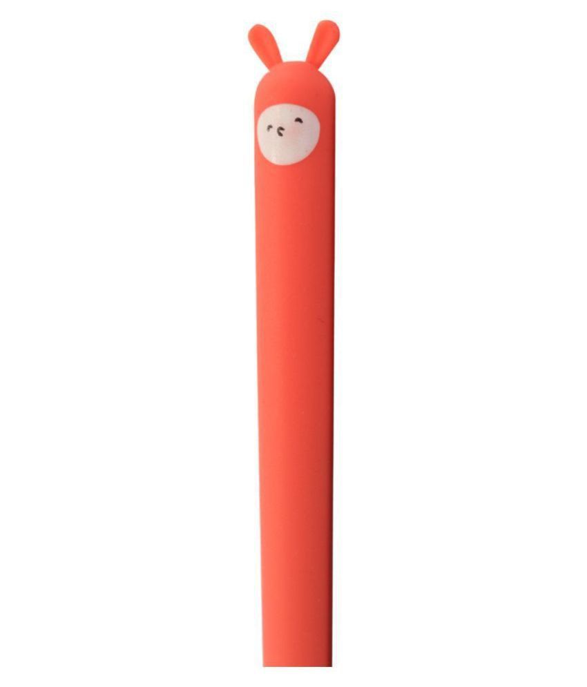 Bobo Rabbit pen (Orange) |Kids For Pen | Ball  Pen For Boys & Girls  | Pen Organizer | Children For Pen  | Stylish Ball pen