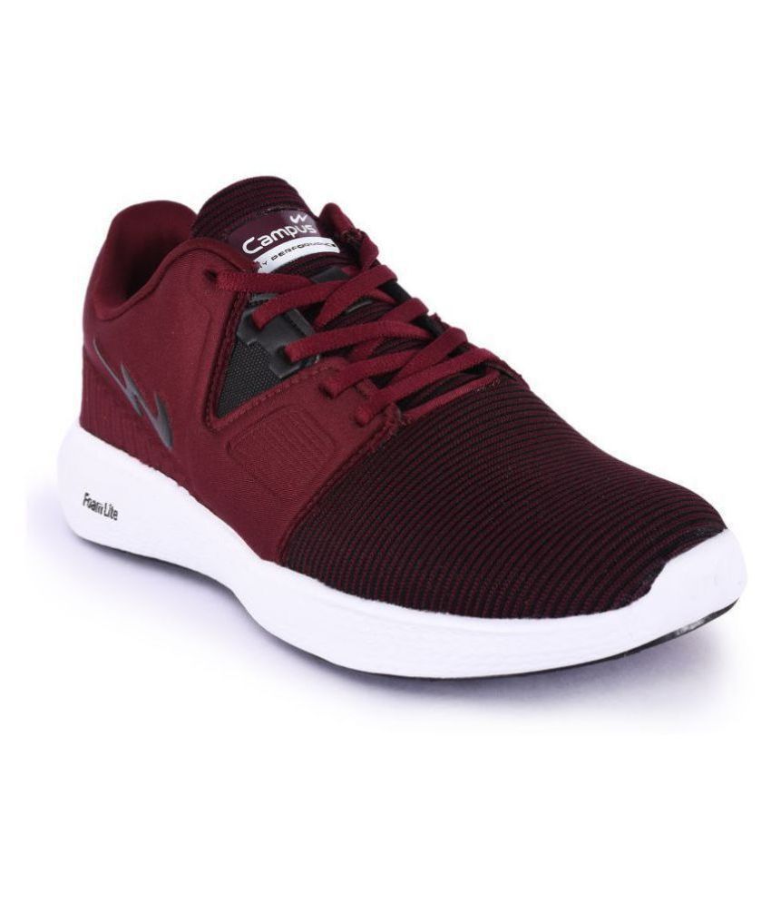     			Campus LEGEND Maroon Running Shoes