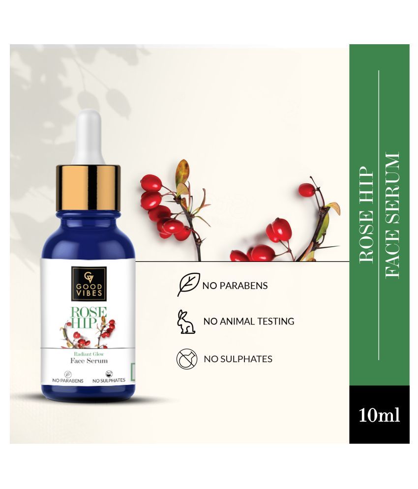 rose hip radiant glow face serum
