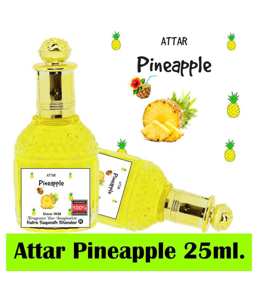     			INDRA SUGANDH BHANDAR ATTAR Pineapple 25ml- Fresh Fruit Fragrance Attar For Men|Women Long Lasting
