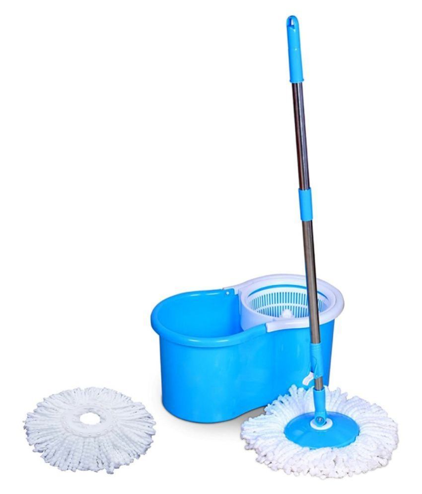 MFY Handle Mop 360° Spin Bucket Mop with 1 Extra Refill Buy MFY Handle