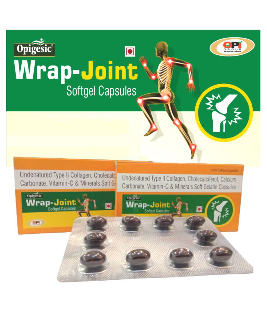     			OPIGESIC WRAP -JOINT Softgel Capsule 10 no.s Pack Of 1