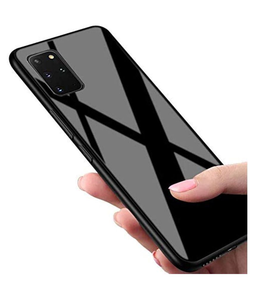 Samsung Galaxy S Plus 5g Glass Cover Maggzoo Black Tpu Bumper Back Case Plain Back Covers Online At Low Prices Snapdeal India