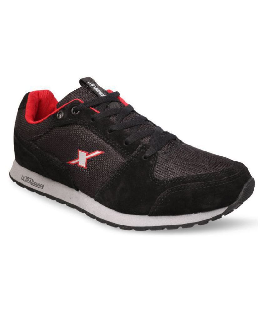 Sparx SM-438 Black Running Shoes - Buy 