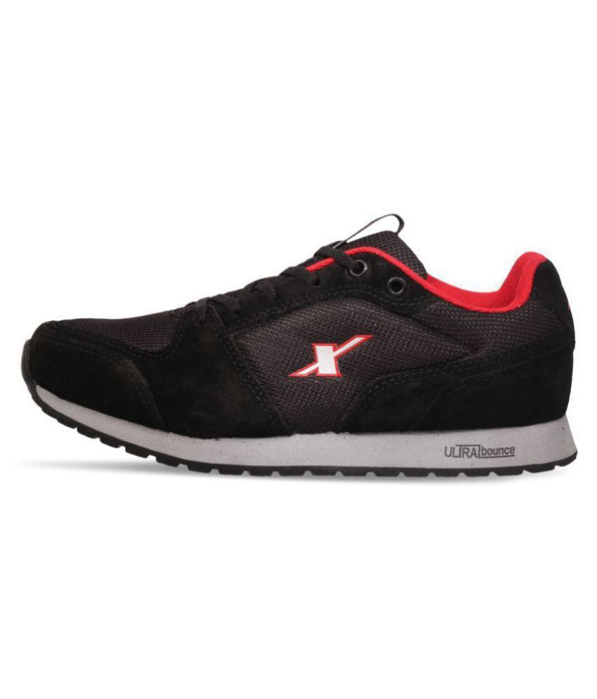 Sparx SM-438 Black Running Shoes - Buy 