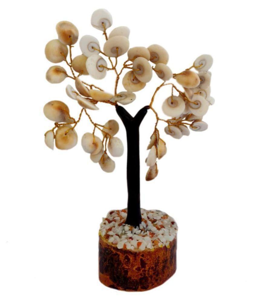     			VASTU SAMADHAN Feng Shui Natural Gomati / Gomti Chakra Healing Gem Stone Bonsai Fortune Vastu Plant Sculpture Tree; Good Luck, Wealth, Success & Prosperity 50 Beads (6 Inch) (140 Grams)