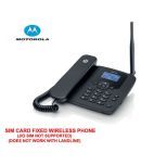 Motorola FW210 Wireless GSM Landline Phone ( Black )