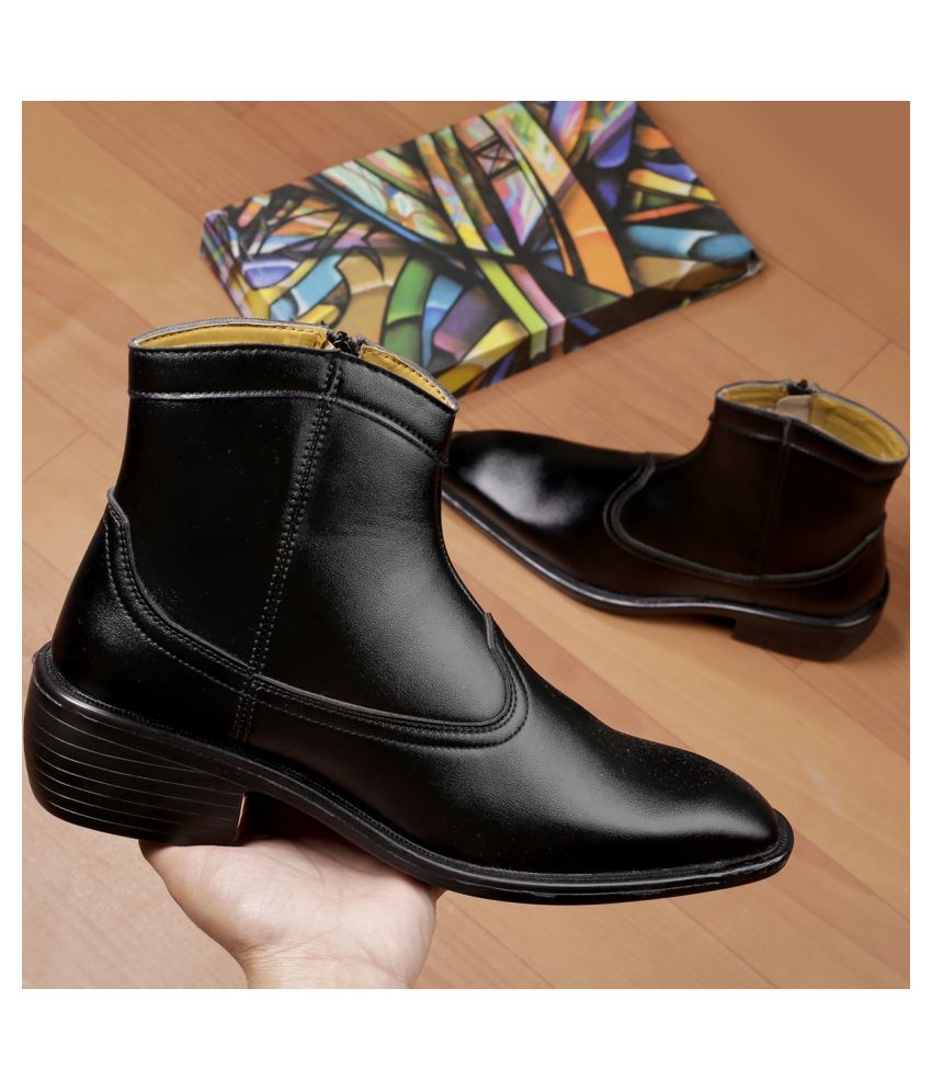     			BXXY Black Formal Boot