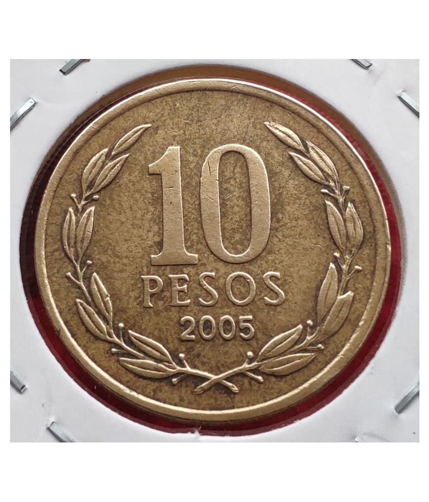 Chile 10 pesos, 2005 Rare Coin: Buy Chile 10 pesos, 2005 Rare Coin ...