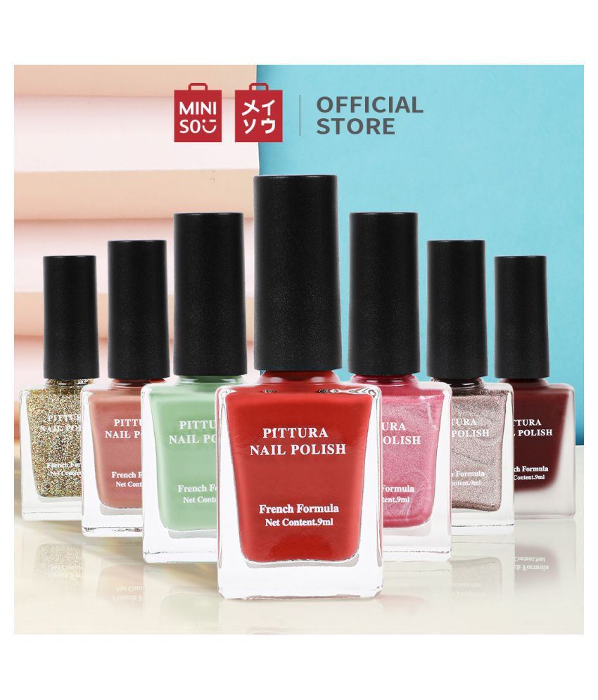 Miniso Nail Polish Nude 9 Ml Buy Miniso Nail Polish Nude 9 Ml At Best Prices In India Snapdeal