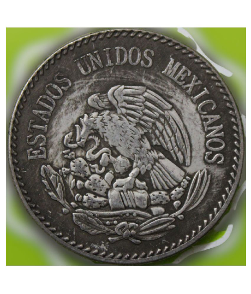     			5 Pesos 1947 - United Mexican States Mexico (Estados Unidos) Very Rare Coin - - - - Preferred By Coin Collector