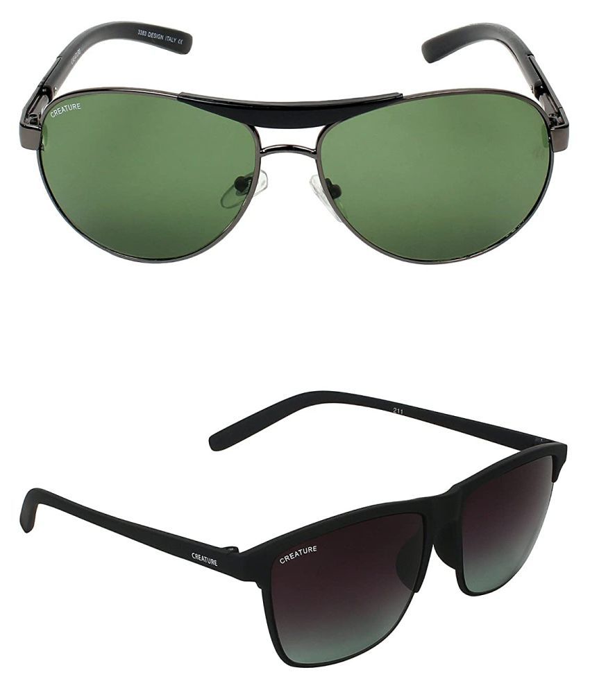     			Creature Sunglasses Combo ( 2 pairs of sunglasses )