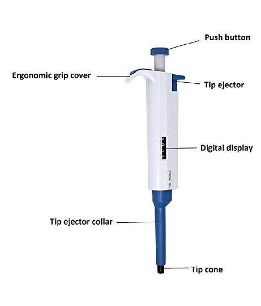 Variable Volume Micropipette 550 ul Buy Online at Best Price in India