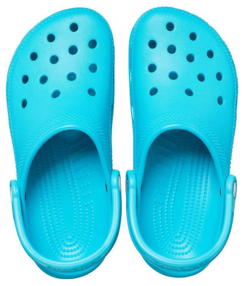dark turquoise crocs